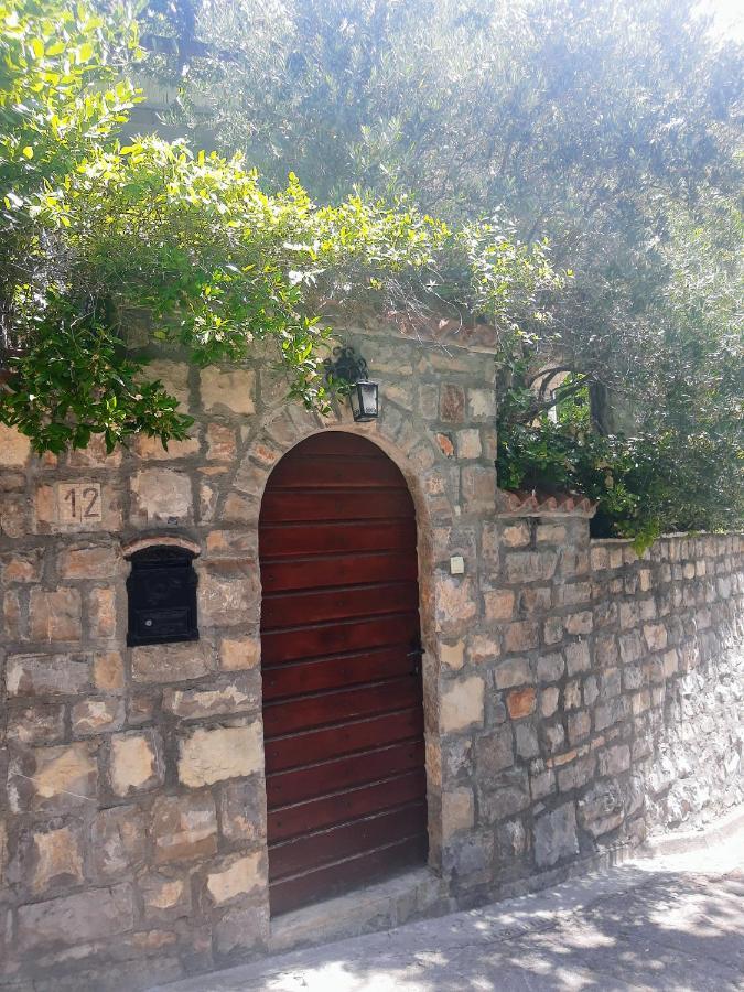 Sea-Side Old Stone Villa With A Private Garden Будва Екстериор снимка